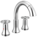 Delta Trinsic 3558 Two Handle Widespread Pull-Down Bathroom Faucet - Chrome