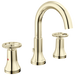 Delta Trinsic 3558 Two Handle Widespread Bathroom Faucet - Polished Nickel