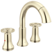 Delta Trinsic 3558 Two Handle Widespread Pull-Down Bathroom Faucet - Polished Nickel