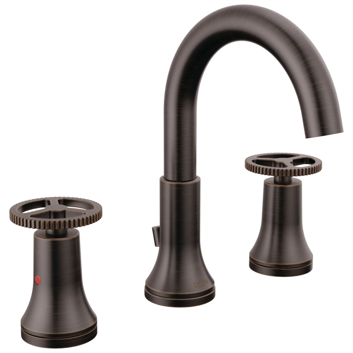 Delta Trinsic 3558 Two Handle Widespread Bathroom Faucet - Venetian Bronze
