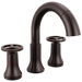 Delta Trinsic 3558 Two Handle Widespread Pull-Down Bathroom Faucet - Venetian Bronze