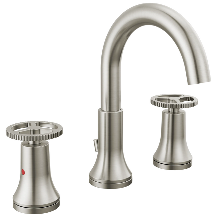 Delta Trinsic 3558 Two Handle Widespread Bathroom Faucet - Stainless