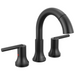 Delta Trinsic 3559 Two Handle Widespread Pull-Down Bathroom Faucet - Matte Black