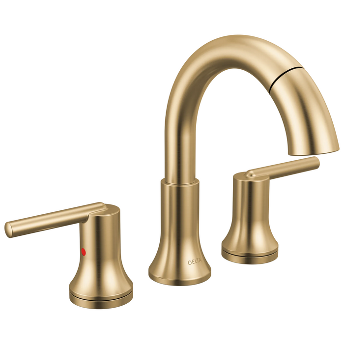 Delta Trinsic 3559 Two Handle Widespread Pull-Down Bathroom Faucet - Champagne Bronze