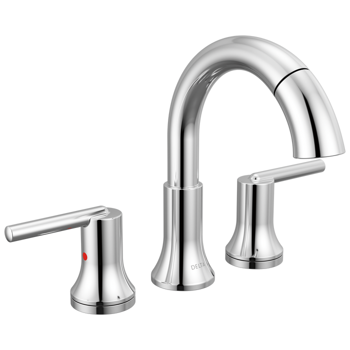 Delta Trinsic 3559 Two Handle Widespread Pull-Down Bathroom Faucet - Chrome