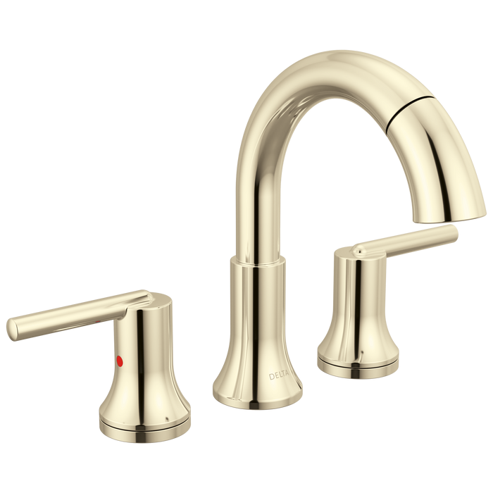 Delta Trinsic 3559 Two Handle Widespread Pull-Down Bathroom Faucet - Polished Nickel