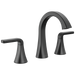 Delta Lineax 3562LF Two Handle Widespread Bathroom Faucet - Matte Black