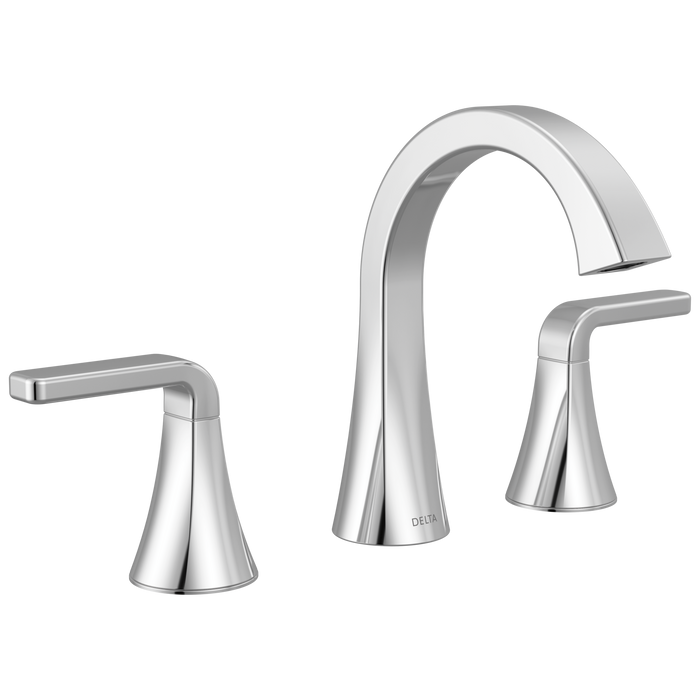 Delta Lineax 3562LF Two Handle Widespread Bathroom Faucet - Chrome