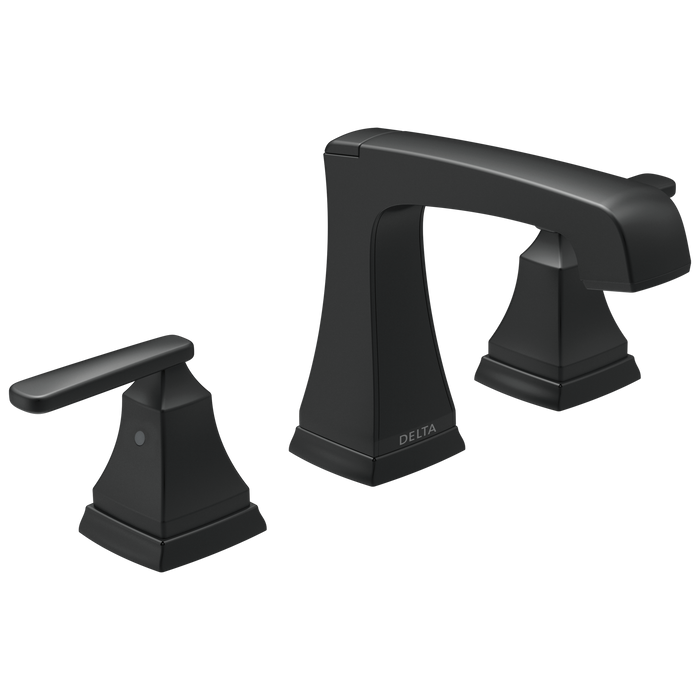 Delta Delta Ashlyn: Two Handle Widespread Lavatory Faucet - Metal Pop-Up