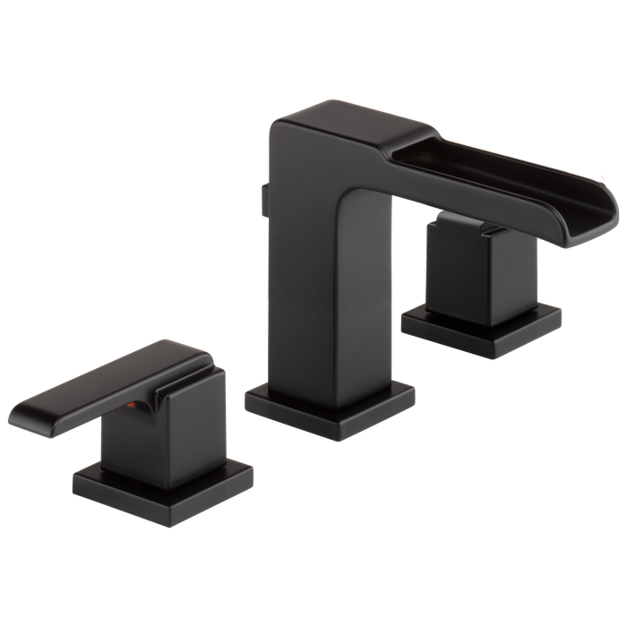 Delta 3568LF-MPU Two Handle Widespread Channel Bathroom Faucet