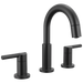 Delta Nicoli 35749LF Two Handle Widespread Pull-Down Bathroom Faucet - Matte Black