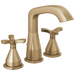 Delta Stryke 357766 Two Handle Widespread Bathroom Faucet - Lumicoat Champagne Bronze