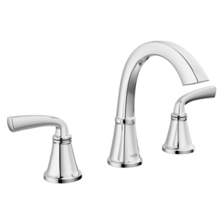 Delta Geist: Two Handle Widespread Bathroom Faucet