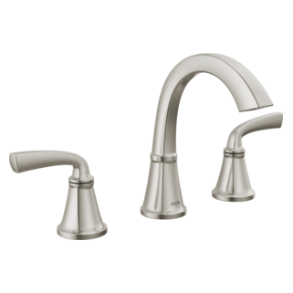 Delta Geist: Two Handle Widespread Bathroom Faucet