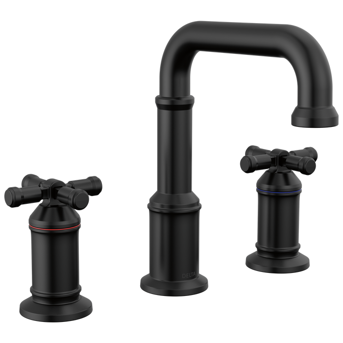 Delta Broderick: Two Handle Widespread Bathroom Faucet