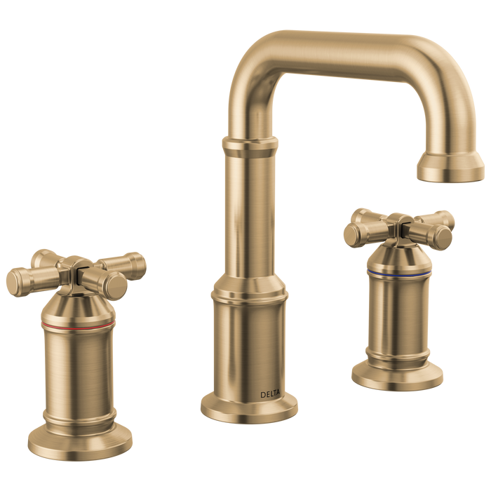 Delta Broderick: Two Handle Widespread Bathroom Faucet