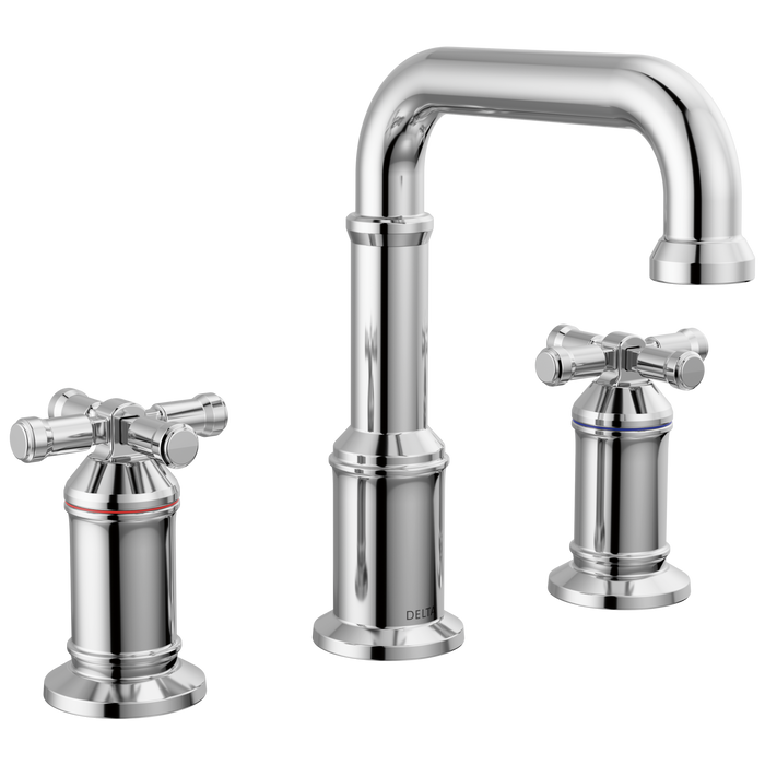 Delta Broderick: Two Handle Widespread Bathroom Faucet