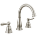 Delta Windemere 35896LF Two Handle Widespread Bathroom Faucet - Brushed Nickel