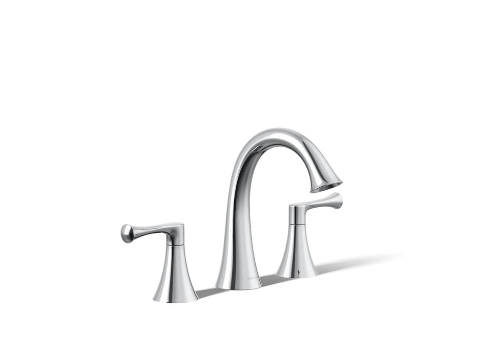 KOHLER K-35953-4 Buckley Widespread bathroom sink faucet, 1.2 gpm