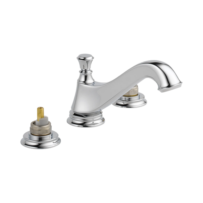 Delta Cassidy Two Handle Widespread Bathroom Faucet Low Arc Spou