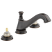 Delta 3595LF-MPU-LHP Cassidy Two Handle Widespread Lavatory Faucet - Low Arc Spout - Less Handles