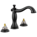 Delta Cassidy 3597LF Two Handle Widespread Bathroom Faucet