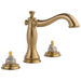 Delta 3597LF-MPU-LHP Cassidy Two Handle Widespread Lavatory Faucet - Less Handles