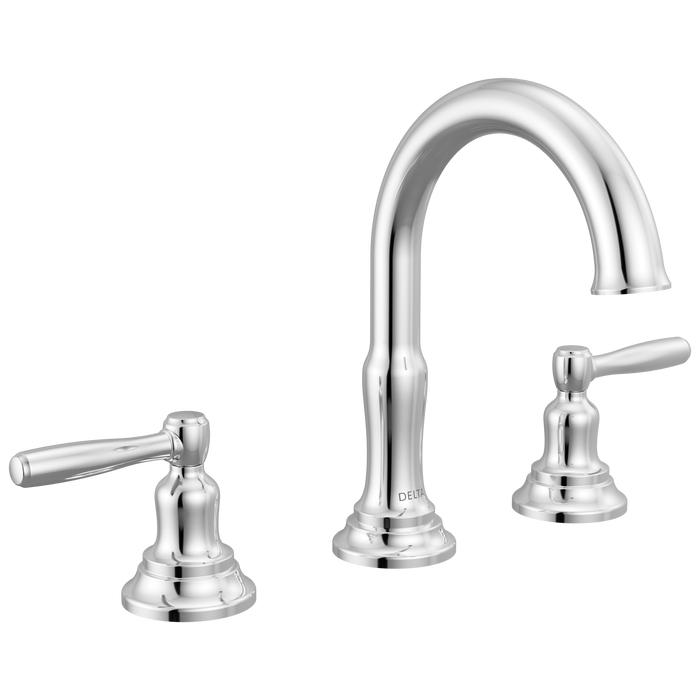 Delta Roe 35985LF Two Handle Widespread Bathroom Faucet - Chrome