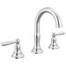 Delta Roe 35985LF Two Handle Widespread Bathroom Faucet - Chrome