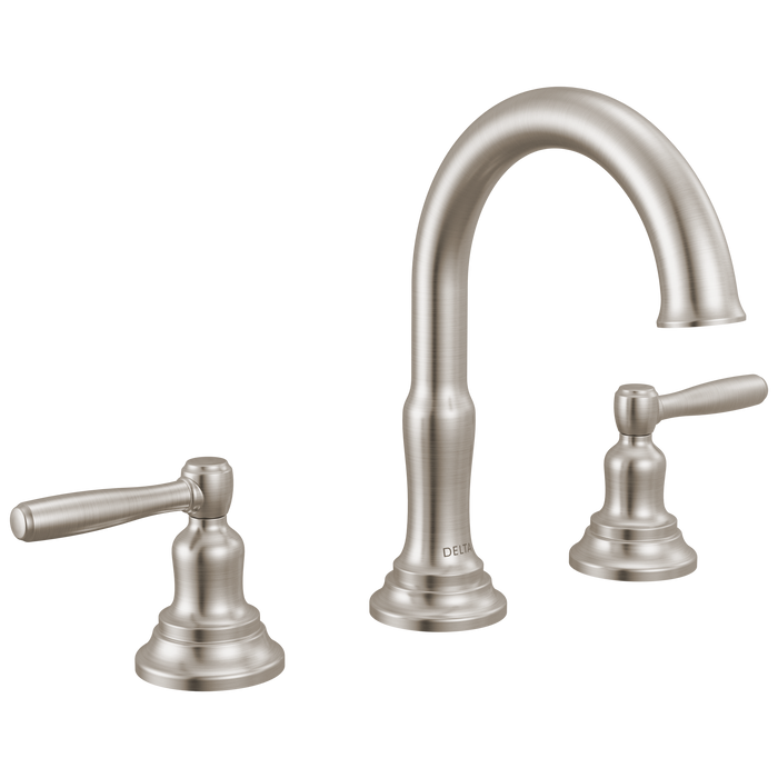Delta Roe 35985LF Two Handle Widespread Bathroom Faucet - Stainless