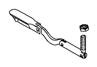 KOHLER K-36303 Lift Toggle Assembly