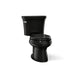 KOHLER K-3948-U Wellworth Two-piece elongated toilet, 1.28 gpf - angled product view