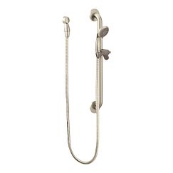 Moen Capstone 3F Hh Shr W/Grab Bar Bn