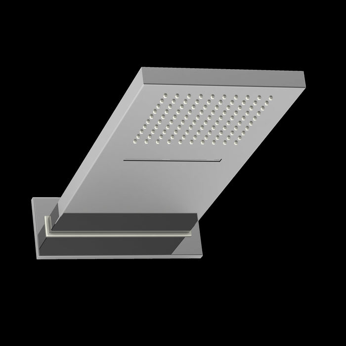 Riobel 404 22" x 9" 2-Function Showerhead With Arm