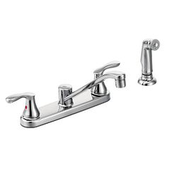 Moen Cstn Kd 2H W/ Ss Chr