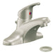 Moen Cornerstone CA40712 Cstn 1H Lav Lr 50/50 Wa Fsl 3/8 Q-C