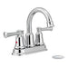 Moen Cstn Lav 2H Cs W/ Waste Chr