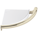 Contemporary Corner Shelf with Assist Bar