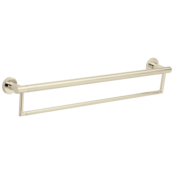 24" Contemporary Towel Bar with Assist Bar