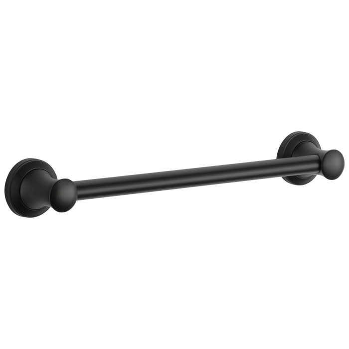 18" Transitional Decorative Grab Bar