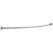 Delta 42206 1" x 6' Curved Shower Rod with Brackets, 6" Bow