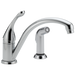 Delta 441-DST Classic Single Handle Kitchen Faucet with Spray