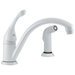 Delta 441-DST Classic Single Handle Kitchen Faucet with Spray