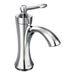 Moen 4500 Wynford Single Hole Bathroom Faucet with Metal Pop-Up Drain Assembly in Chrome