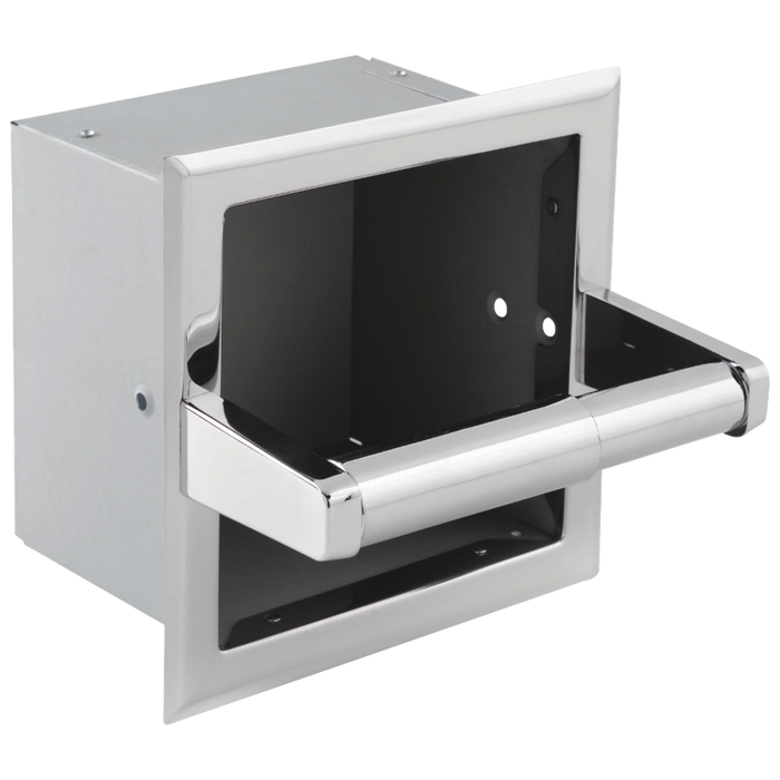 Delta 45470 Commercial Recessed Toilet Extra Roll Tissue Holder