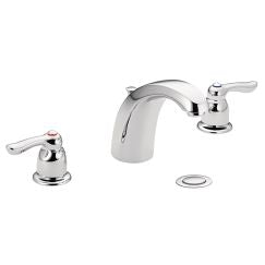 Moen 4945 Chateau 1.2 GPM Double Handle Widespread Bathroom Faucet in Chrome
