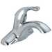 Delta 501LF-HDF Center Set Bathroom Faucet with Diamond Seal Technology