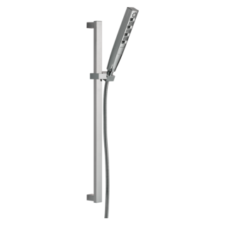 Delta Universal Showering Components: H2Okinetic Hand Shower 1.75 GPM w/Slide Bar 4S