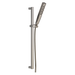 Delta Universal Showering Components: H2Okinetic Hand Shower 1.75 GPM w/Slide Bar 4S