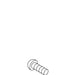 KOHLER K-51481 Screw, Wood 10 X .5